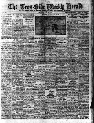 cover page of Tees-side Weekly Herald published on May 22, 1915