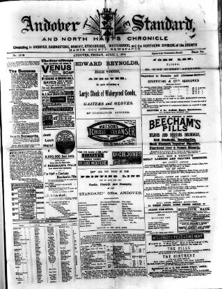 cover page of Andover Chronicle published on April 1, 1904