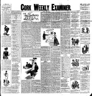 cover page of Cork Weekly Examiner published on April 1, 1899