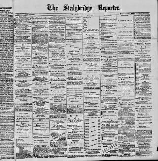 cover page of Stalybridge Reporter published on June 13, 1896