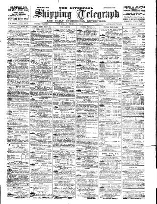 cover page of Liverpool Shipping Telegraph and Daily Commercial Advertiser published on April 1, 1897