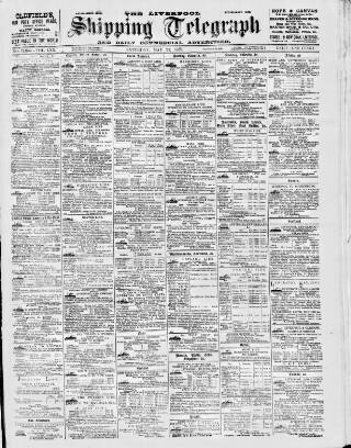 cover page of Liverpool Shipping Telegraph and Daily Commercial Advertiser published on May 22, 1897
