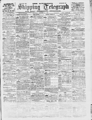 cover page of Liverpool Shipping Telegraph and Daily Commercial Advertiser published on August 2, 1897