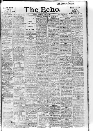 cover page of Echo (London) published on May 22, 1900