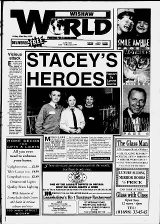 cover page of Wishaw World published on May 22, 1998