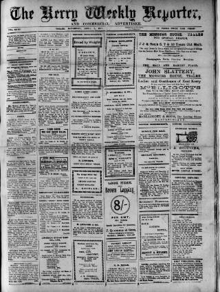 cover page of Kerry Reporter published on April 1, 1911