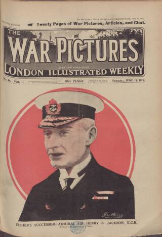 cover page of War Pictures Weekly and the London Illustrated Weekly published on June 17, 1915