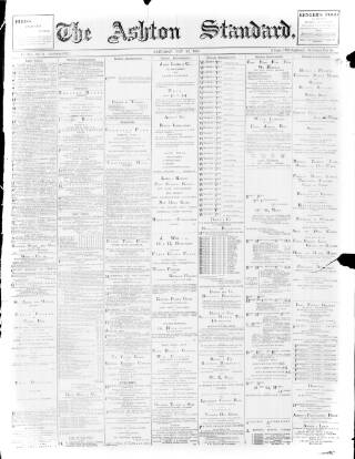 cover page of Ashton Standard published on May 22, 1897