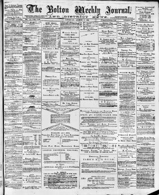 cover page of Bolton Journal & Guardian published on August 2, 1879