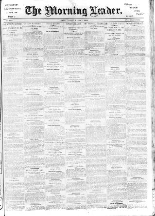 cover page of Morning Leader published on April 1, 1904