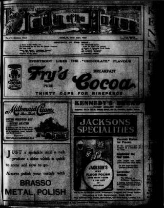 cover page of Lady of the House published on May 14, 1921