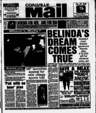 cover page of Coalville Mail published on May 22, 1997