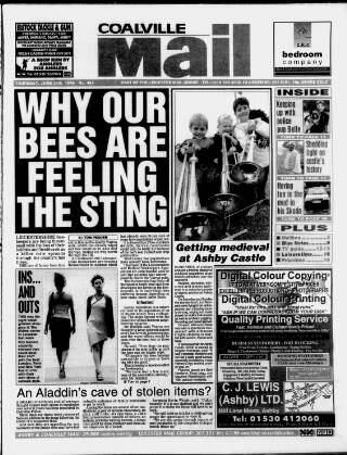 cover page of Coalville Mail published on June 24, 1999