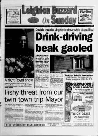 cover page of Leighton Buzzard on Sunday published on November 28, 1999