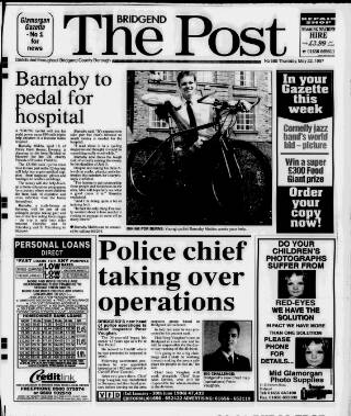 cover page of Bridgend & Ogwr Herald & Post published on May 22, 1997