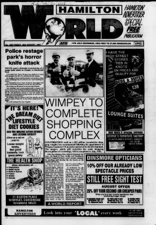 cover page of Hamilton World published on August 2, 1991