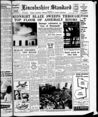 cover page of Lincolnshire Standard and Boston Guardian published on April 1, 1966