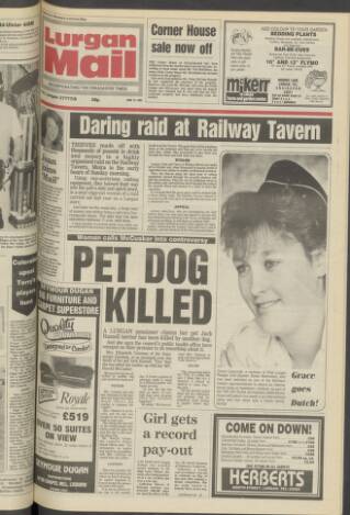 cover page of Lurgan Mail published on June 13, 1985