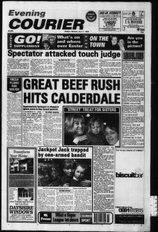 cover page of Halifax Evening Courier published on April 1, 1996