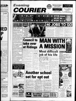 cover page of Halifax Evening Courier published on November 2, 1996