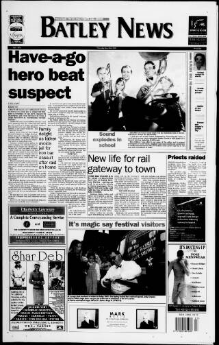 cover page of Batley News published on May 22, 1997
