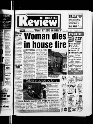 cover page of Bicester Review published on April 1, 1994