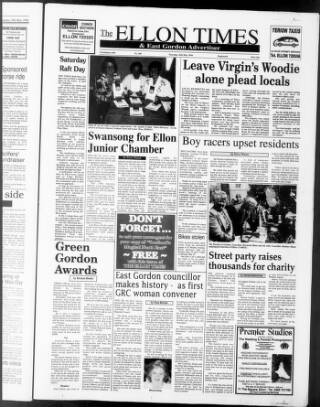 cover page of Ellon Times & East Gordon Advertiser published on May 26, 1994