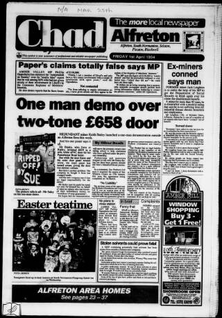 cover page of Chad (Alfreton) published on April 1, 1994