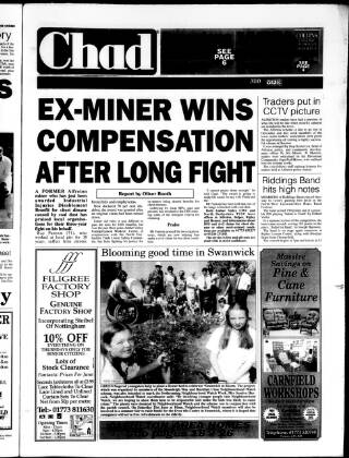 cover page of Chad (Alfreton) published on June 13, 1997