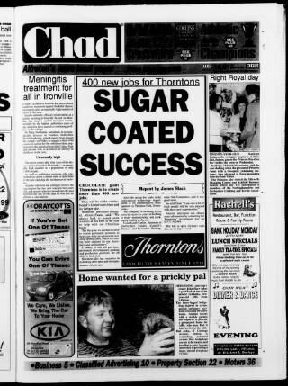 cover page of Chad (Alfreton) published on May 22, 1998