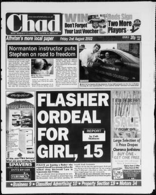 cover page of Chad (Alfreton) published on August 2, 2002