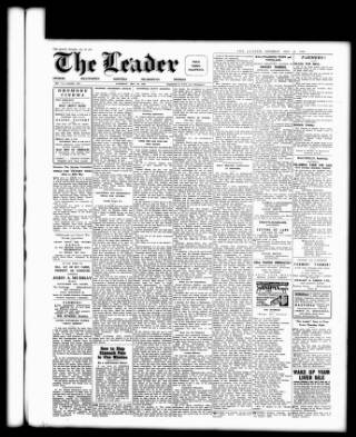 cover page of Dromore Leader published on May 22, 1943