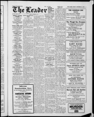 cover page of Dromore Leader published on September 28, 1979