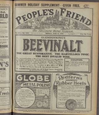 cover page of People's Friend published on June 13, 1910