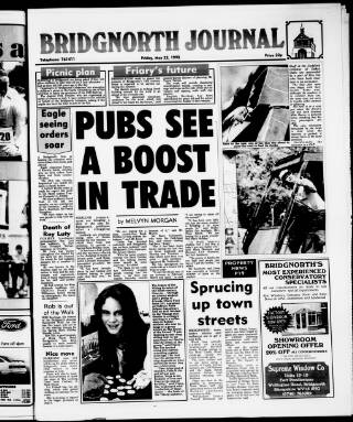 cover page of Bridgnorth Journal published on May 22, 1992