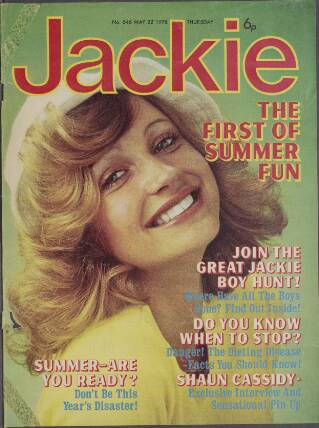 cover page of Jackie published on May 22, 1976