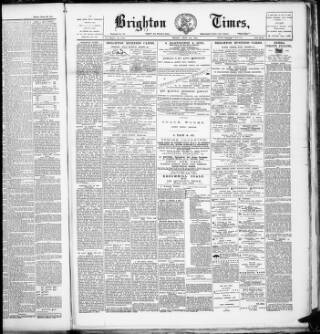 cover page of Brighton Times published on April 6, 1894