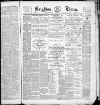 cover page of Brighton Times published on November 2, 1894