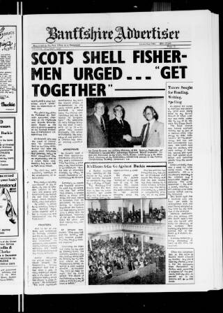 cover page of Banffshire Advertiser published on May 22, 1979