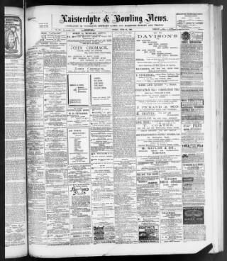 cover page of Laisterdyke & Bowling News published on June 13, 1902