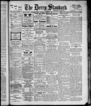cover page of Londonderry Standard published on August 2, 1915