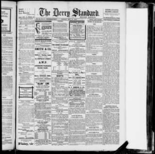 cover page of Londonderry Standard published on May 22, 1916