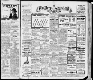 cover page of Londonderry Standard published on April 1, 1925