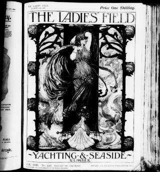 cover page of Ladies' Field published on August 2, 1902