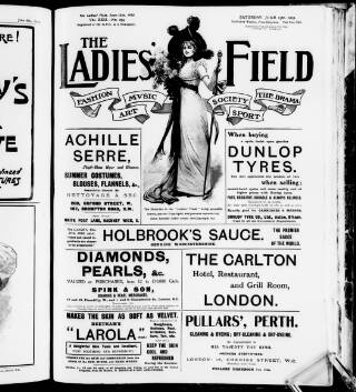 cover page of Ladies' Field published on June 13, 1903