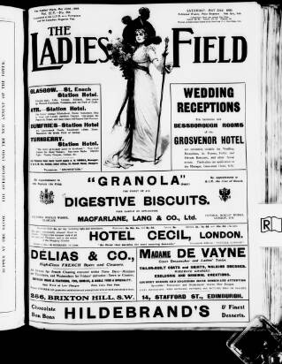 cover page of Ladies' Field published on May 22, 1909