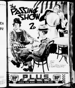 cover page of Passing Show published on August 22, 1931