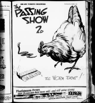 cover page of Passing Show published on November 7, 1931