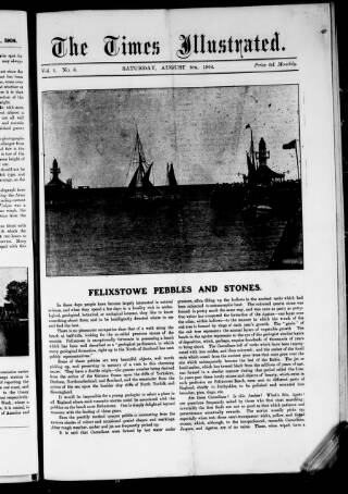 cover page of Times Illustrated published on August 6, 1904