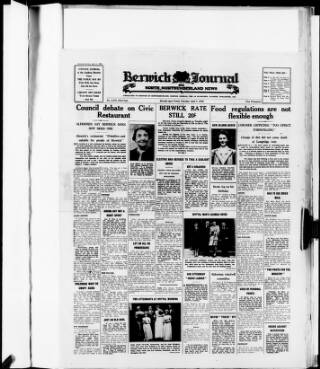 cover page of Illustrated Berwick Journal published on April 1, 1948